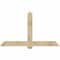Ekena Millwork Eugene Rough Sawn Timber Gable Bracket, Douglas Fir, 72"W x 42"H x 4"D x 6"F, 14/12 Pitch GBW072X42X0406EUG00RDF - alternate 1